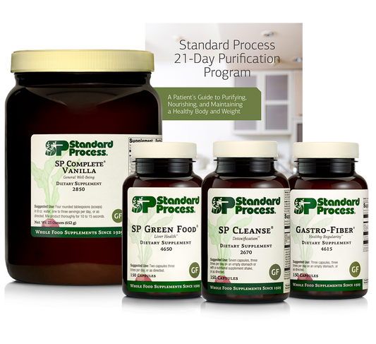 Purification Product Kit with SP Complete® Vanilla and Gastro-Fiber®, 1 Kit With SP Complete Vanilla and Gastro-Fiber