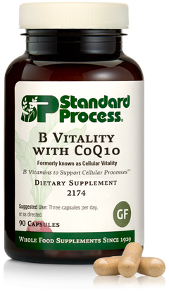 B Vitality with CoQ10, formerly known as Cellular Vitality, 90 Capsules