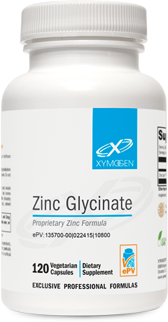 Zinc Glycinate 120 Capsules.