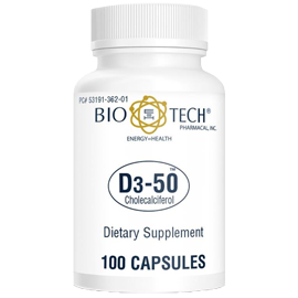 D3-50 100 Capsules.