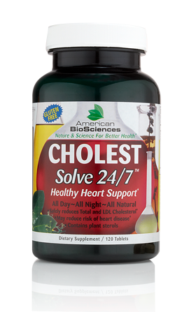 CholestSolve 24/7® 120 Tablets.
