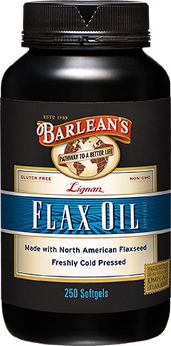 Lignan Flax Oil 250 Softgels