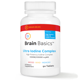 Brain Basics Ultra Iodine Complex 90 Tablets.