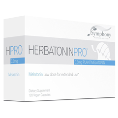 HerbatoninPRO 0.3 mg Plant Melatonin 120 Capsules