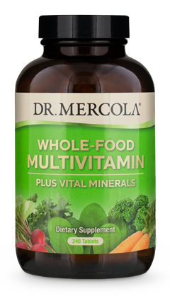 Whole-Food Multivitamin Plus Vital Minerals 240 Tablets.