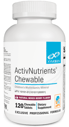 ActivNutrients® Chewable Mixed Berry 120 Tablets.