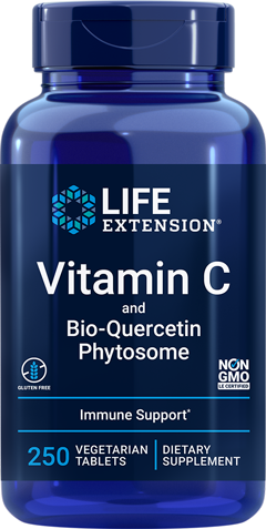 Vitamin C and Bio-Quercetin Phytosome 250 Tablets