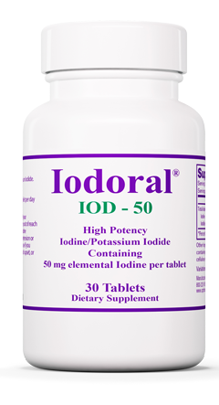 Iodoral IOD-50 30 Tablets.