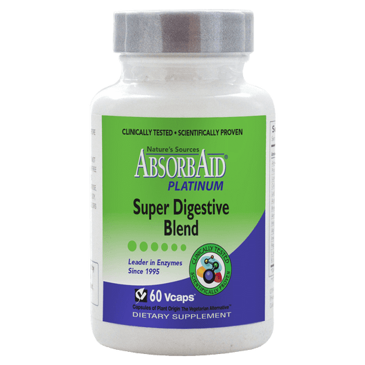 AbsorbAid Platinum Super Digestive Blend 60 Capsules.