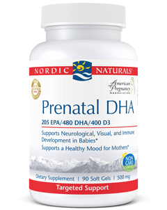 Prenatal DHA 90 Softgels.