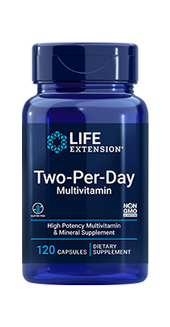 Two-Per-Day Multivitamin 120 Capsules