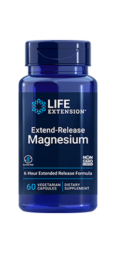 Extend-Release Magnesium 60 Capsules.