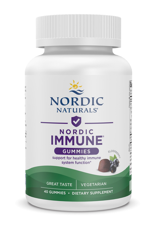 Nordic Immune® Elderberry 40 Gummies.