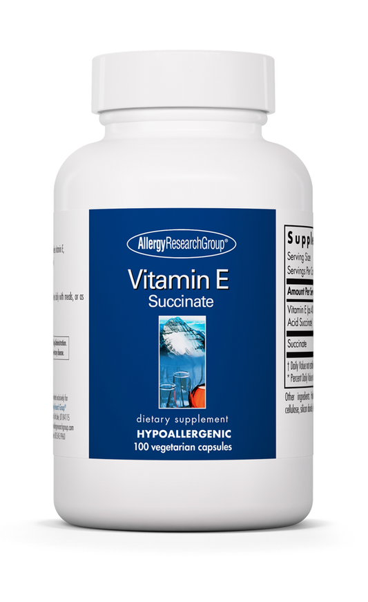 Vitamin E Succinate 100 Capsules.