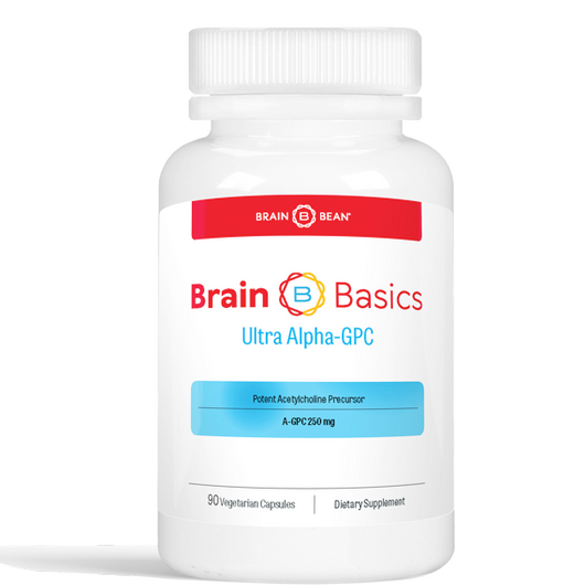 Brain Basics Ultra Alpha GPC 90 Capsules.
