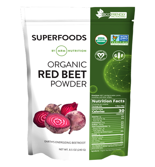 Organic Red Beet Powder 24 Servings.
