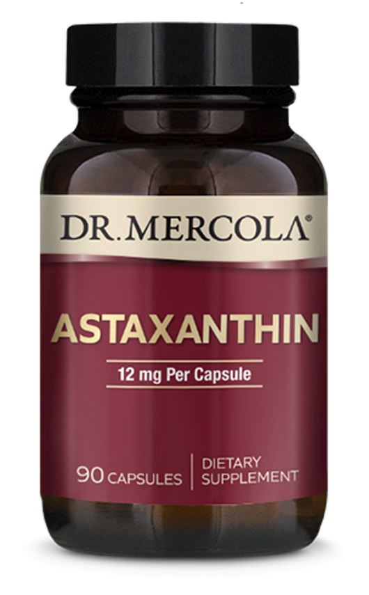 Organic Astaxanthin 12 mg 90 Capsules.