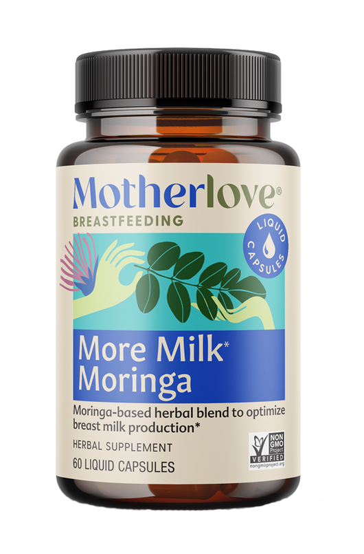 More Milk® Moringa 60 Capsules.