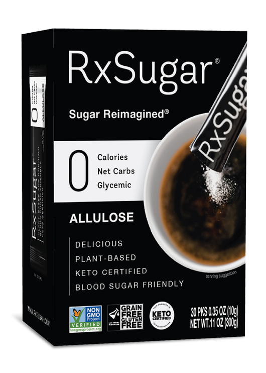 RxSugar® Allulose 30 Packets.