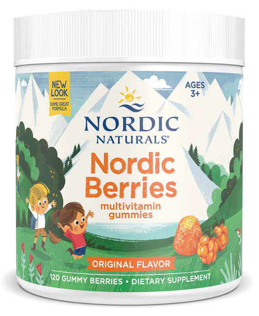 Nordic Berries Original Flavor 120 Gummy Berries.