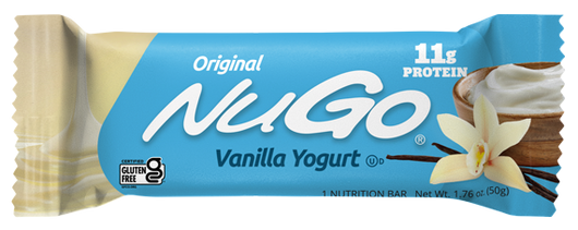 NuGo Vanilla Yogurt Protein 15 Bars.