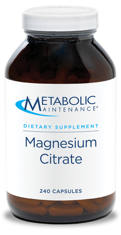 Magnesium Citrate 240 Capsules