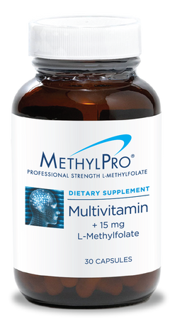 Multivitamin + 15 mg L-Methylfolate 30 Capsules